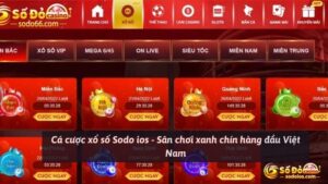 Cá cược xổ số Sodo ios - Sân chơi xanh chín hàng đầu Việt Nam