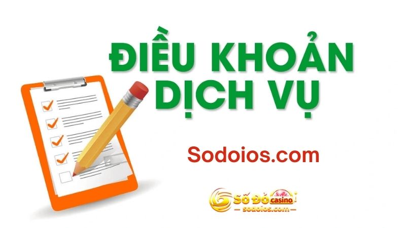 Điều khoản sử dụng khi đăng ký làm thành viên tại Sodoios.com